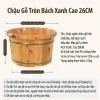 Chậu Ngâm Chân Gỗ Bách Xanh Cao Cấp – Thùng Ngâm Chân Gỗ Tự Nhiên Giữ Nhiệt Tốt Cho Spa & Gia Đình