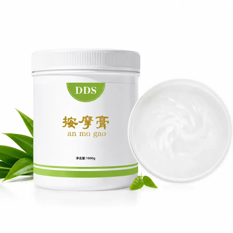 Kem Massage DDS Cho Thẩm Mỹ Viện 1000g – Hỗ Trợ Massage Kinh Tuyến Điện Sinh Học DDS