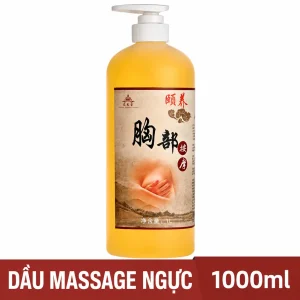 Tinh Dầu Chăm Sóc Ngực Cao Cấp 1000ml – Hỗ Trợ Massage Săn Chắc, Dưỡng Ẩm Và Chăm Sóc Vùng Ngực