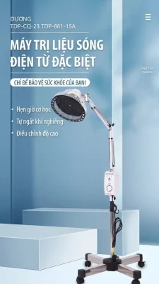 Đèn Tần Phổ 1 Đầu – Đèn Trị Liệu Hồng Ngoại, Sóng Điện Từ Đặc Biệt