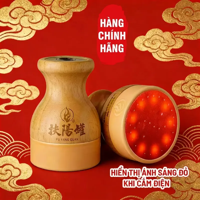 1 Cốc Hồng Quang Thần Cứu HB Cao Cấp – Thiết Bị Ôn Cứu Hồng Ngoại 8 Trong 1 Cho Spa & Dưỡng Sinh