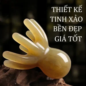 Dụng Cụ Massage Đầu Bằng Lược Móng Bạch Tuộc
