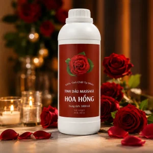 Tinh Dầu Massage Hương Hoa Hồng Cao Cấp