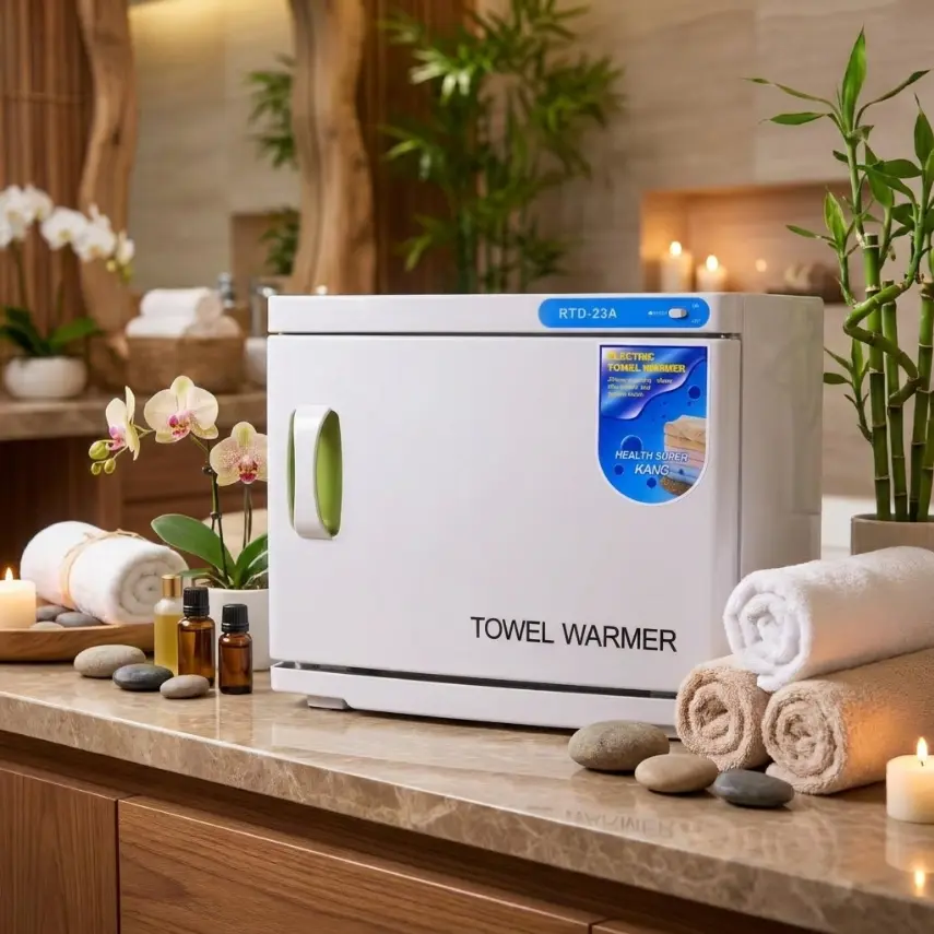 1 Tủ Hấp Khăn 1 Tầng RTD-23A – Tủ Hấp Khăn Nóng Tiệt Trùng UV Chuyên Dụng Cho Spa, Massage, Thẩm Mỹ