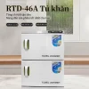 Tủ Hấp Khăn 2 Tầng RTD-46A – Tủ Hấp Khăn Nóng Tiệt Trùng UV Chuyên Dụng Cho Spa, Thẩm Mỹ Viện