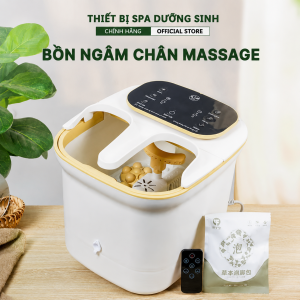 Bồn Ngâm Chân Massage Tự Động, Hồng Ngoại Làm Nóng Có Sục Khí