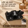 Máy Massage Chân Foot Massager | Máy Matxa Chân Thư Giãn Kèm Điều Khiển Tiện Lợi, Dễ Dùng