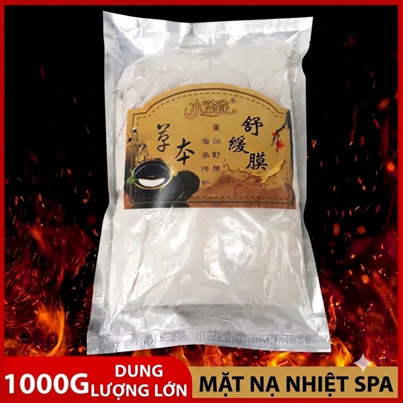 Bột Năng Lượng Giảm Béo Dưỡng Sinh 1000g | Bột Đắp Thảo Dược Body Trị Liệu Dùng Trong Spa Đông Y