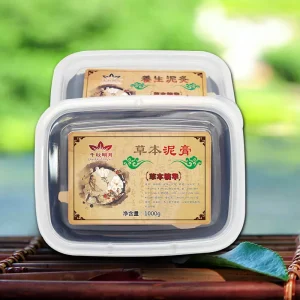 Bùn Đắp Ngải Cứu Trị Liệu 1000g – Bùn Thảo Dược Hỗ Trợ Làm Ấm Cơ Thể, Massage Dưỡng Sinh Chuẩn Spa