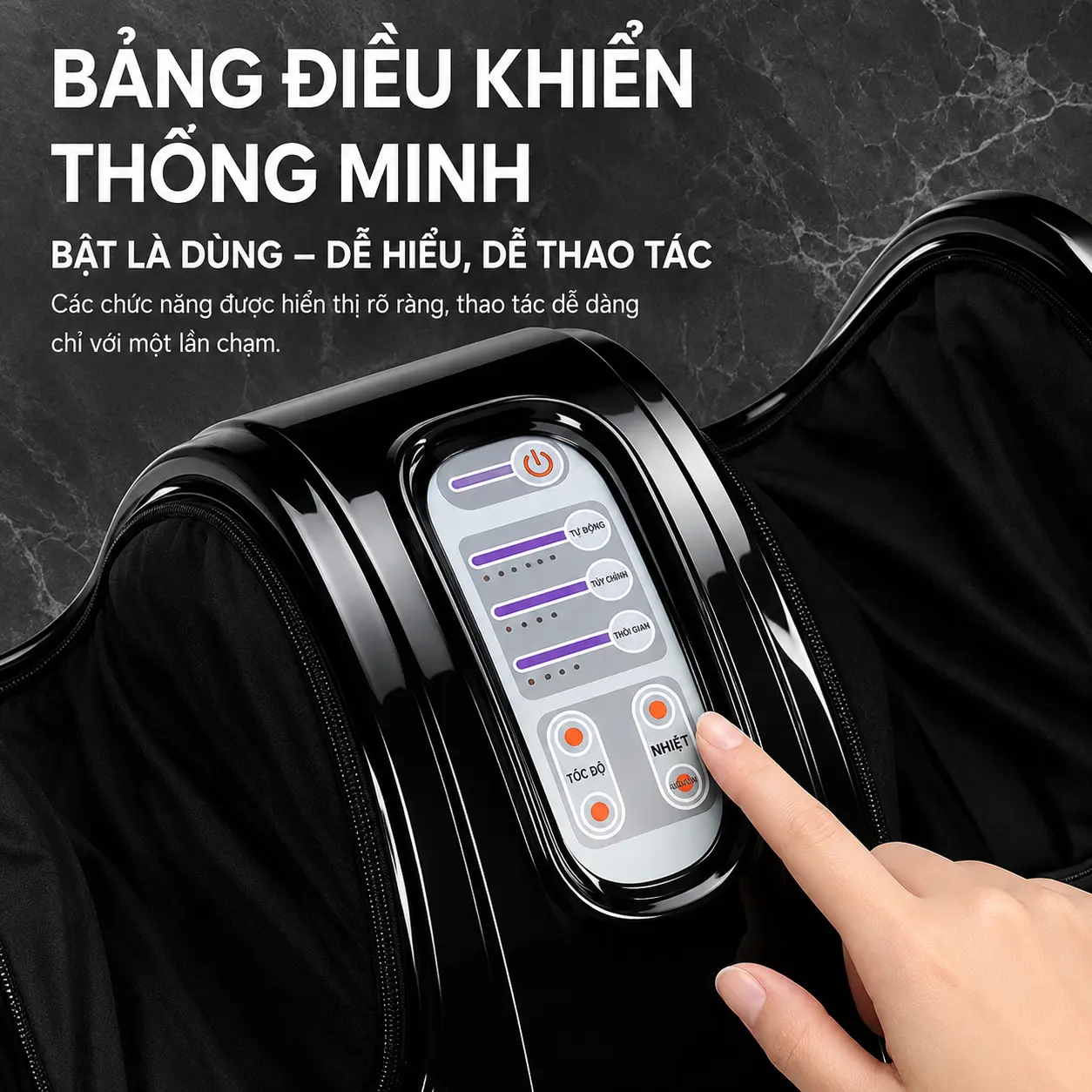 3 Máy Massage Chân Foot Massager | Máy Matxa Chân Thư Giãn Kèm Điều Khiển Tiện Lợi, Dễ Dùng