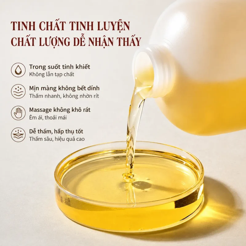 Tinh Dầu Chuyên Sâu Vai Gáy 1000ml Cao Cấp