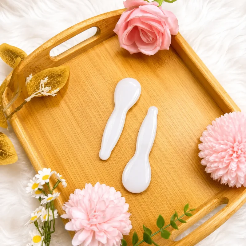 Bộ Đá Thạch Anh Trắng 14 Món Cao Cấp – Massage Mặt, Nâng Cơ, Thư Giãn | Bộ Dụng Cụ Massage Spa Chuyên Nghiệp