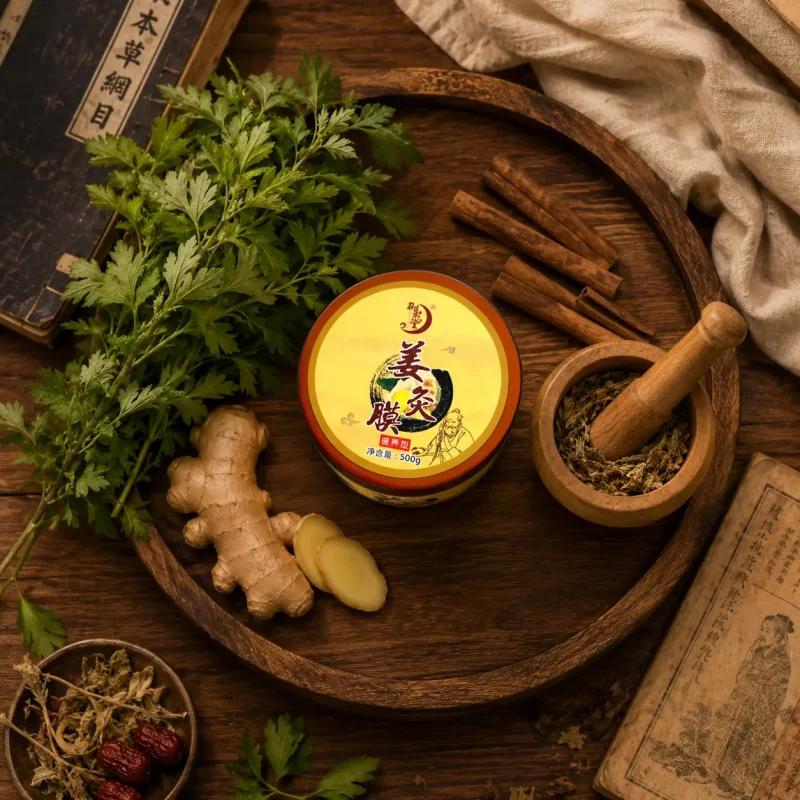 Kem Gừng Trị Liệu 500g Hỗ Trợ Làm Ấm, Massage Thư Giãn Cơ Thể