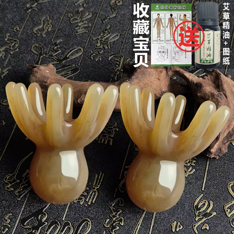 4 Dụng Cụ Massage Đầu Bằng Lược Móng Bạch Tuộc