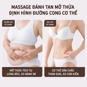Tinh Dầu Massage Giảm Béo Cao Cấp 1000ml – Hỗ Trợ Làm Săn Chắc Eo, Thon Gọn Chân Tay, Massage Toàn Thân