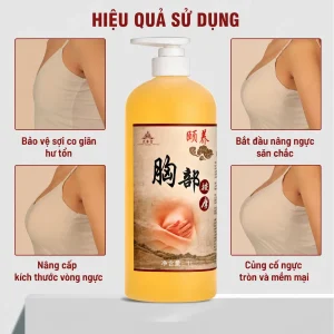 Tinh Dầu Chăm Sóc Ngực Cao Cấp 1000ml – Hỗ Trợ Massage Săn Chắc, Dưỡng Ẩm Và Chăm Sóc Vùng Ngực
