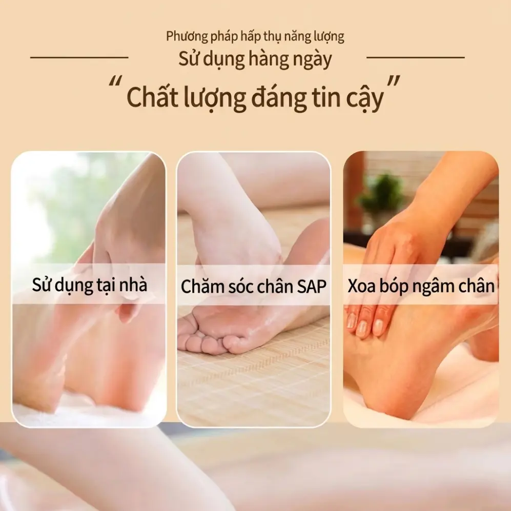 4 Kem Massage Chân Cao Cấp – Kem Dưỡng Massage Chân Chuyên Dụng Hỗ Trợ Chăm Sóc Bàn Chân & Đầu Gối