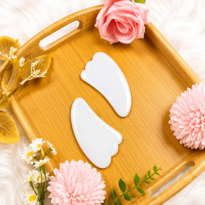 Bộ Đá Thạch Anh Trắng 14 Món Cao Cấp – Massage Mặt, Nâng Cơ, Thư Giãn | Bộ Dụng Cụ Massage Spa Chuyên Nghiệp