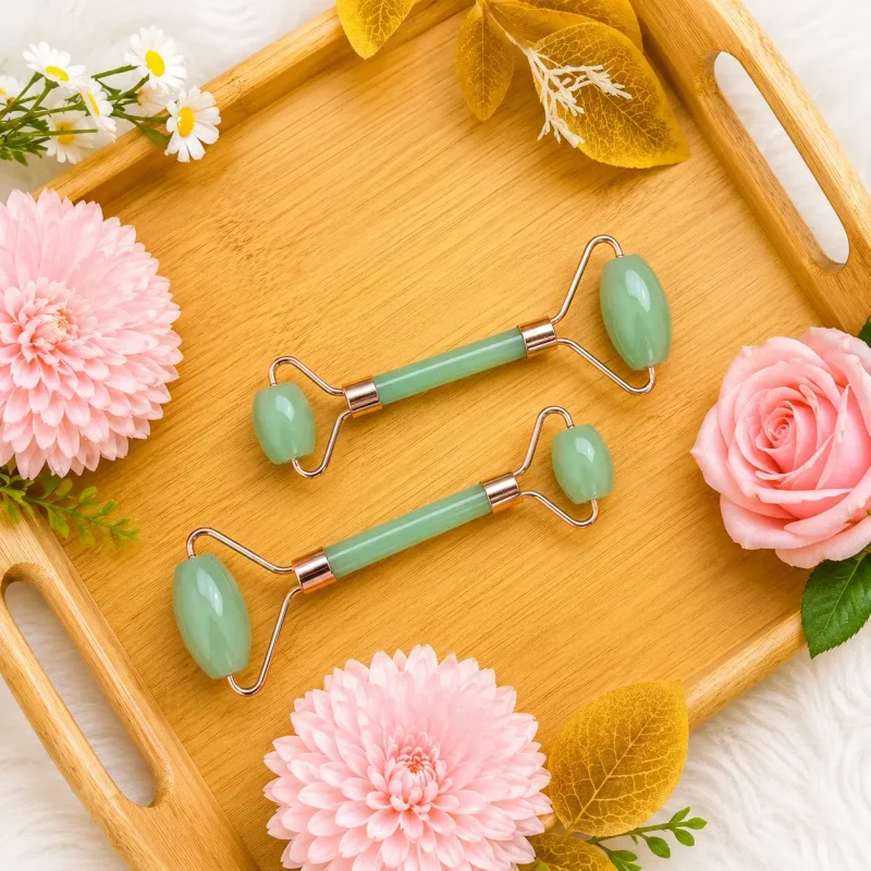 Bộ Đá Thạch Anh Xanh 14 Món Cao Cấp – Massage Mặt, Nâng Cơ, Thư Giãn | Bộ Dụng Cụ Massage Spa Chuyên Nghiệp