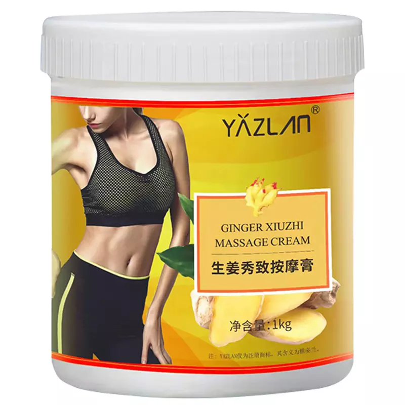 5.5 Kem Gừng Giảm Béo Massage Cao Cấp 1000g – Hỗ Trợ Massage Săn Chắc Cơ Thể, Thư Giãn Cơ Bắp