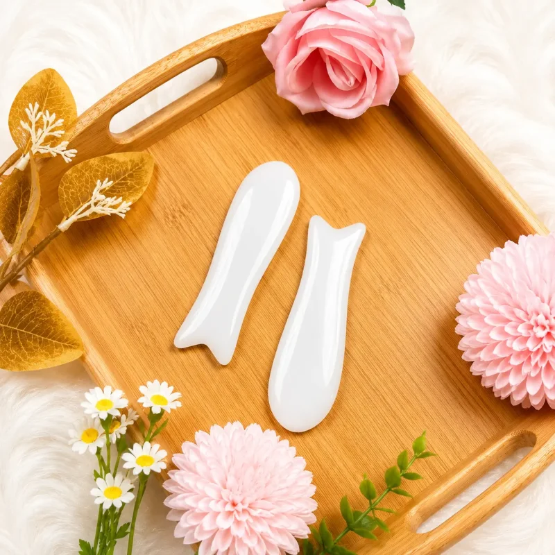 Bộ Đá Thạch Anh Trắng 14 Món Cao Cấp – Massage Mặt, Nâng Cơ, Thư Giãn | Bộ Dụng Cụ Massage Spa Chuyên Nghiệp