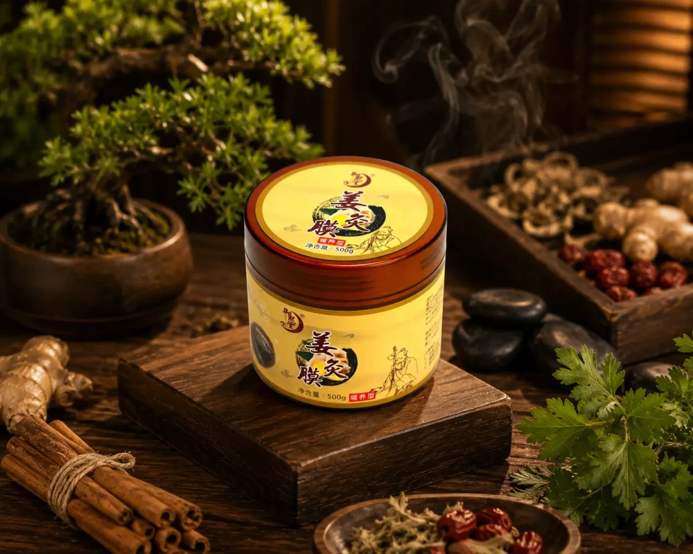 Kem Gừng Trị Liệu 500g Hỗ Trợ Làm Ấm, Massage Thư Giãn Cơ Thể