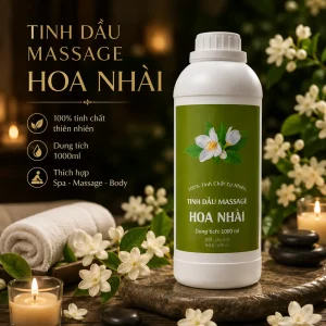 Tinh Dầu Massage Hương Hoa Nhài Cao Cấp 1000ml