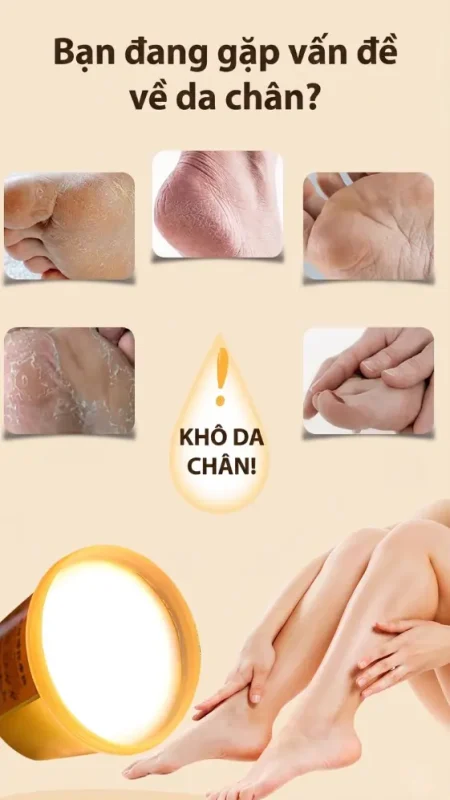 Kem Massage Chân Cao Cấp – Kem Dưỡng Massage Chân Chuyên Dụng Hỗ Trợ Chăm Sóc Bàn Chân & Đầu Gối