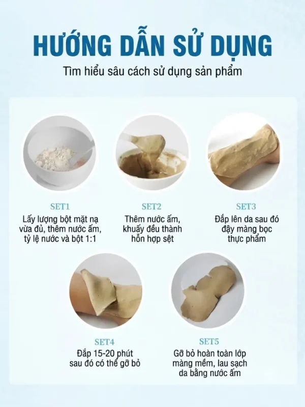 Bột Năng Lượng Giảm Béo Dưỡng Sinh 1000g | Bột Đắp Thảo Dược Body Trị Liệu Dùng Trong Spa Đông Y