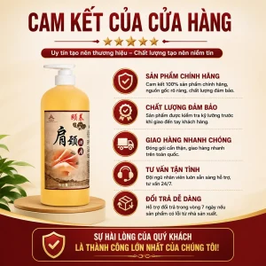 Tinh Dầu Chuyên Sâu Vai Gáy 1000ml Cao Cấp