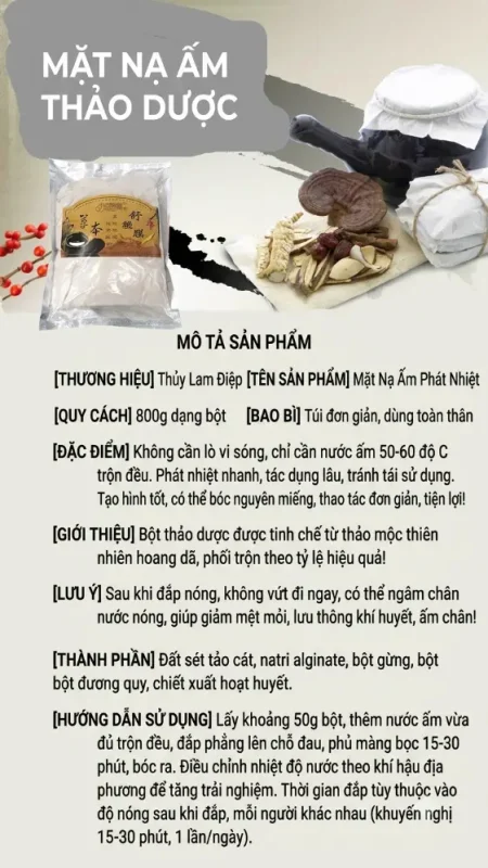 Bột Năng Lượng Giảm Béo Dưỡng Sinh 1000g | Bột Đắp Thảo Dược Body Trị Liệu Dùng Trong Spa Đông Y