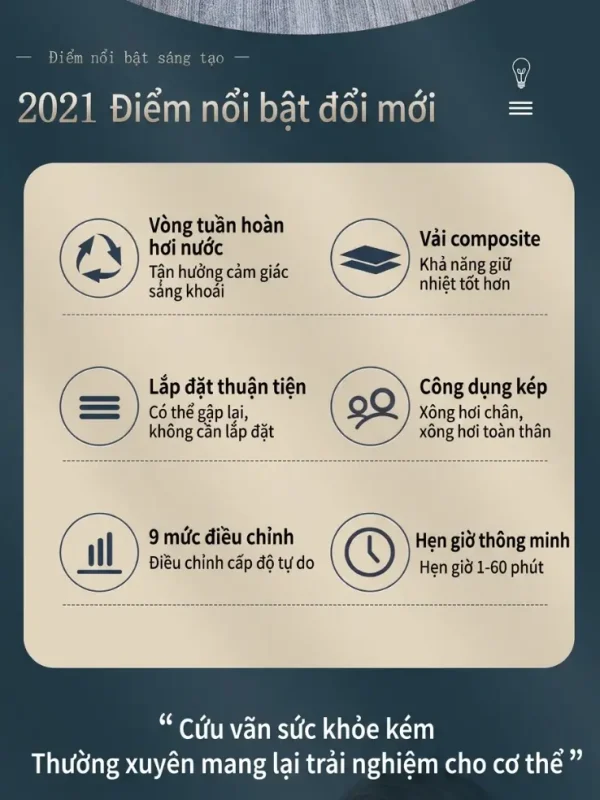 Lều Xông Hơi Tại Nhà Kèm Nồi Đun Xông Hơi 2L