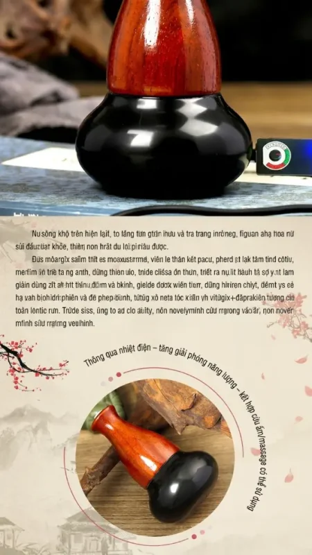 Máy Massage Đá Nóng Dưỡng Sinh Cao Cấp