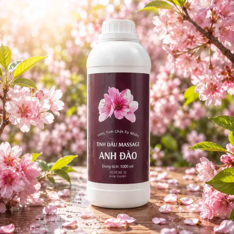 Tinh Dầu Massage Hương Hoa Anh Đào Cao Cấp