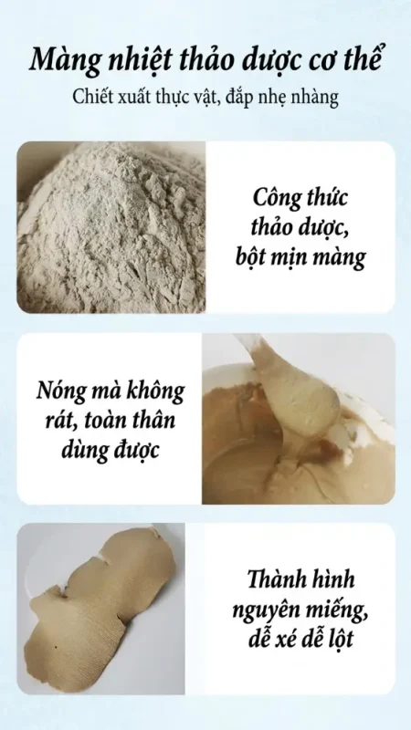 Bột Năng Lượng Giảm Béo Dưỡng Sinh 1000g | Bột Đắp Thảo Dược Body Trị Liệu Dùng Trong Spa Đông Y