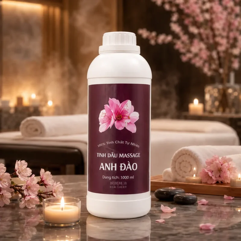 Tinh Dầu Massage Hương Hoa Anh Đào Cao Cấp