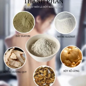 Bột Năng Lượng Giảm Béo Dưỡng Sinh 1000g | Bột Đắp Thảo Dược Body Trị Liệu Dùng Trong Spa Đông Y
