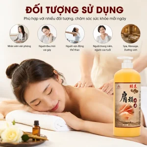 Tinh Dầu Chuyên Sâu Vai Gáy 1000ml Cao Cấp