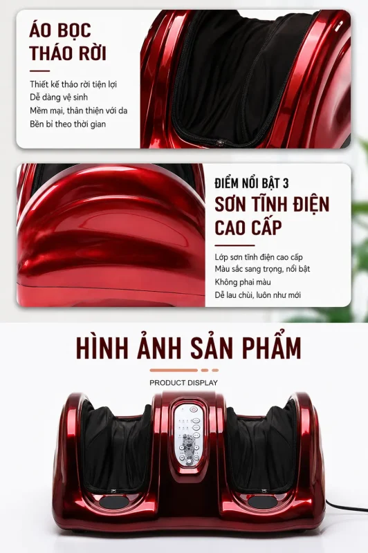 Máy Massage Chân Cao Cấp 4 Cấp Độ