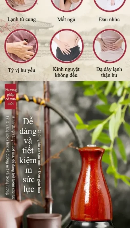Máy Massage Đá Nóng Dưỡng Sinh Cao Cấp