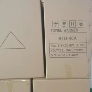 Tủ Hấp Khăn 2 Tầng RTD-46A – Tủ Hấp Khăn Nóng Tiệt Trùng UV Chuyên Dụng Cho Spa, Thẩm Mỹ Viện