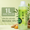 Tinh Dầu Ngải Cứu Nóng Nhẹ Massage Body – Dầu Massage Chai1000ml , Dùng Trong Dưỡng Sinh Spa , Thẩm Mỹ Viện