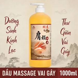 Tinh Dầu Chuyên Sâu Vai Gáy 1000ml Cao Cấp