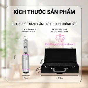 Súng Thổi Huyệt Terahertz Wand Cao Cấp – Thiết Bị Thổi Nhiệt Dưỡng Sinh Cầm Tay