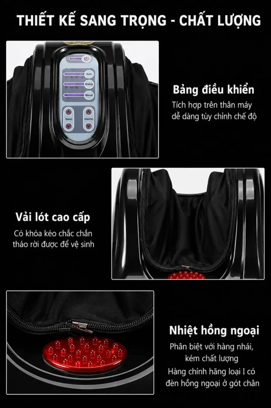 Máy Massage Chân Cao Cấp 4 Cấp Độ