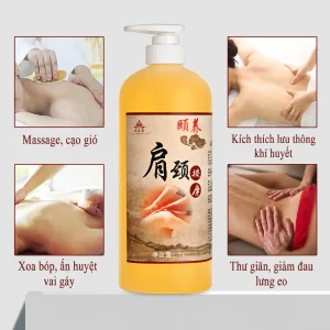 Tinh Dầu Chuyên Sâu Vai Gáy 1000ml Cao Cấp