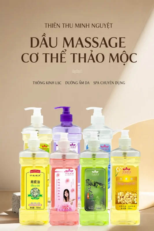 Ảnh chi tiết tinh dầu massage 750ml