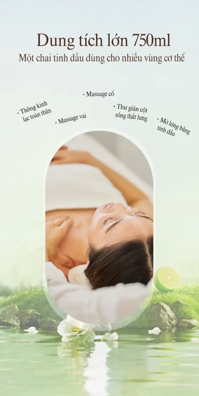 Ảnh chi tiết tinh dầu massage 750ml