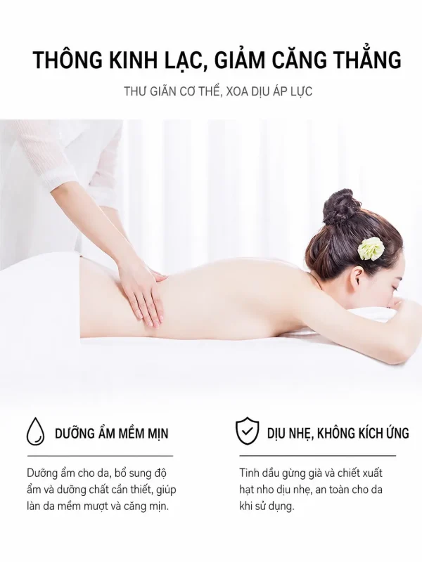 Tinh Dầu Gừng Nóng Nhẹ 1000ml