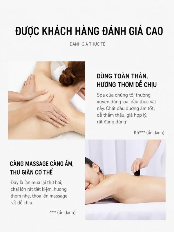 Tinh Dầu Gừng Nóng Nhẹ 1000ml
